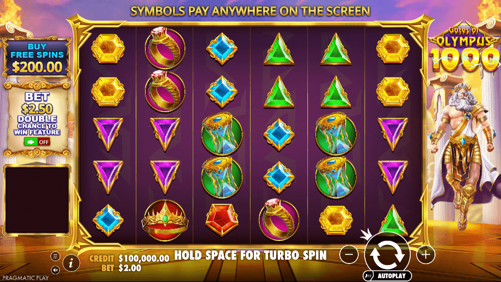 Gates Of Olympus 1000 (Pragmatic Play) Image 1
